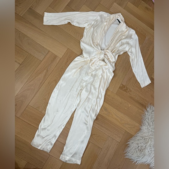 Silk jumpsuit - Picture 4 of 5
